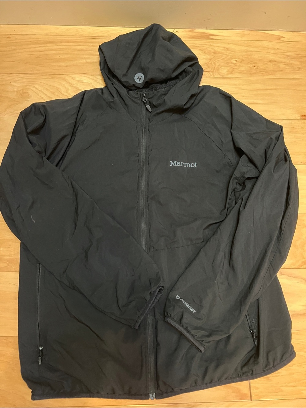 Marmot Men's Black Lightweight Hooded Jacket